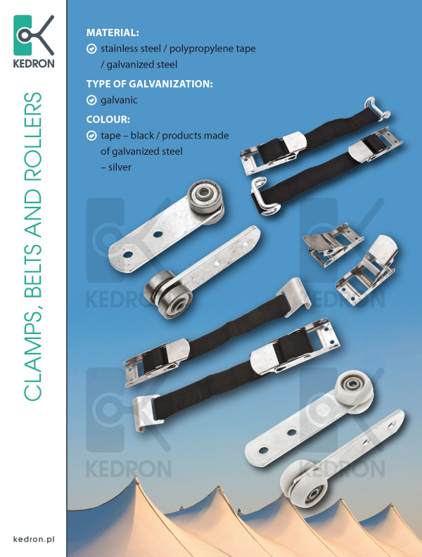 Clamps / Belts / Rollers